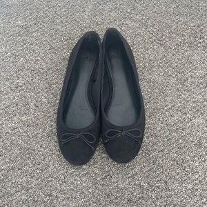 H&M black ballet flats